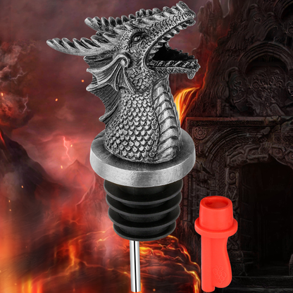 Dragon Head Wine Stopper & Smooth-Pour Faucet